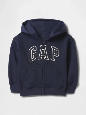 Sweat à capuche zippé Vintagesoft avec logo pour Bébé & Enfant