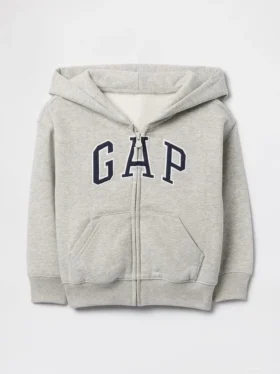 Sweat à capuche zippé Vintagesoft avec logo pour Bébé & Enfant