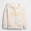 Sweat à capuche zippé Vintagesoft avec logo pour Bébé & Enfant