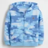 Sweat à capuche zippé Vintagesoft Camo pour Bébé & Enfant