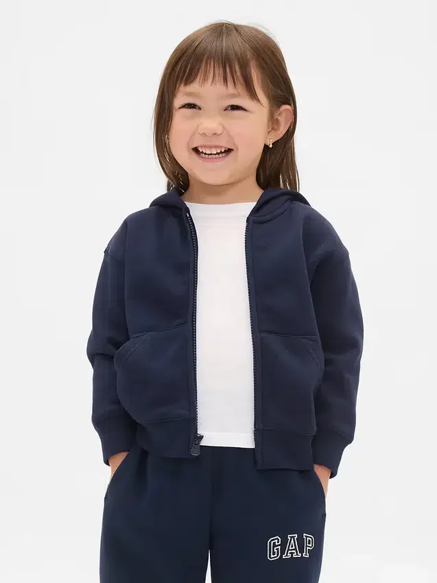 Sweat à capuche zippé Vintagesoft pour Bébé & Enfant