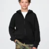Sweat à capuche zippé Vintagesoft pour enfants