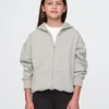 Sweat à capuche zippé Vintagesoft pour enfants