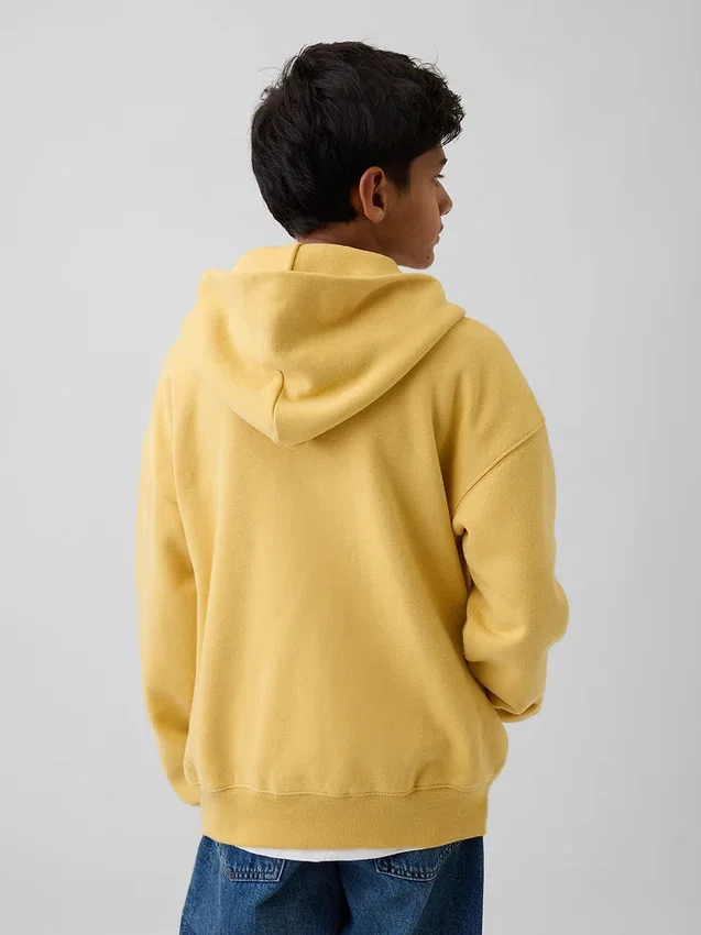 Sweat à capuche zippé Vintagesoft pour enfants