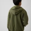 Sweat à capuche zippé Vintagesoft pour enfants