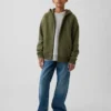 Sweat à capuche zippé Vintagesoft pour enfants