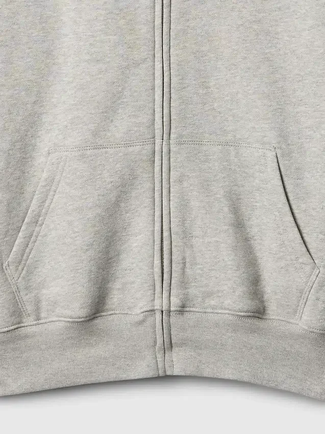 Sweat à capuche zippé Vintagesoft pour enfants