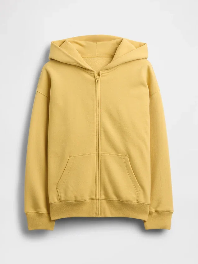 Sweat à capuche zippé Vintagesoft pour enfants
