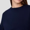 Sweat-shirt à col rond et coupe légèrement raccourcie Vintagesoft