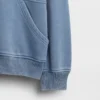 Sweat-shirt à col rond et poche Vintagesoft pour enfants, coupe décontractée