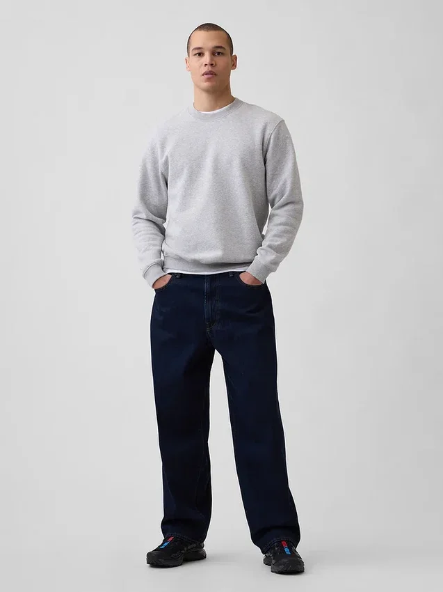 Sweat-shirt à col rond Vintagesoft pour adulte
