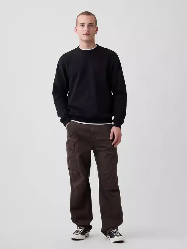 Sweat-shirt à col rond Vintagesoft pour adulte