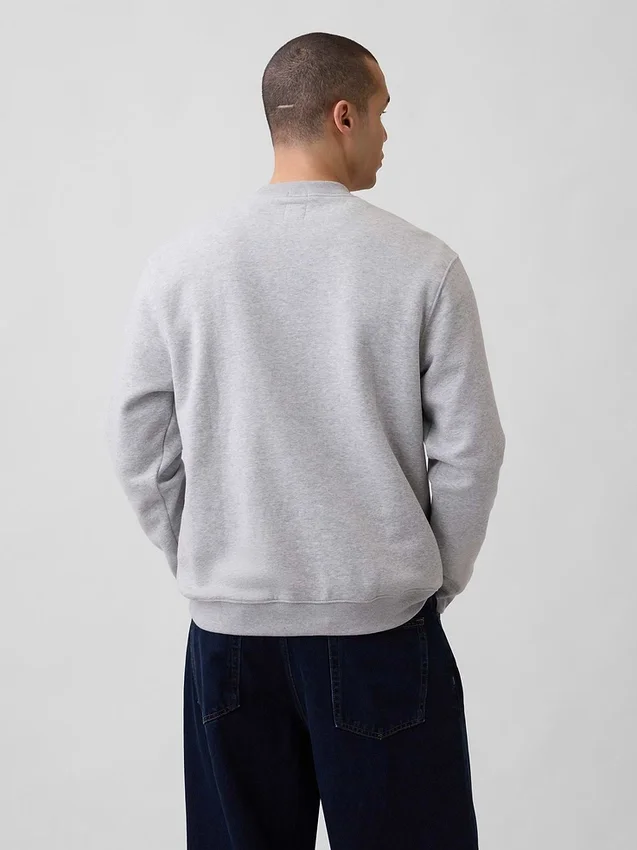 Sweat-shirt à col rond Vintagesoft pour adulte