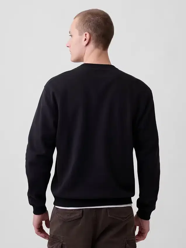 Sweat-shirt à col rond Vintagesoft pour adulte