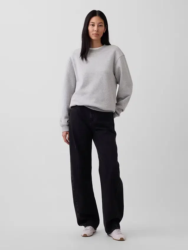 Sweat-shirt à col rond Vintagesoft pour adulte