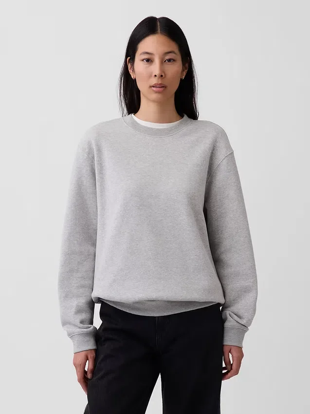 Sweat-shirt à col rond Vintagesoft pour adulte