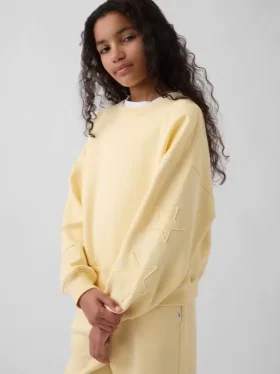 Sweat-shirt à col rond Vintagesoft Wedge pour enfants