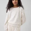 Sweat-shirt à col rond Vintagesoft Wedge pour enfants