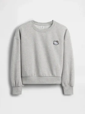 Sweat-shirt à col rond Vintagesoft Wedge pour enfants