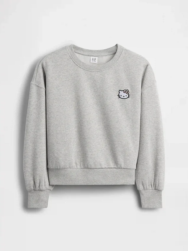 Sweat-shirt à col rond Vintagesoft Wedge pour enfants