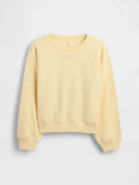 Sweat-shirt à col rond Vintagesoft Wedge pour enfants