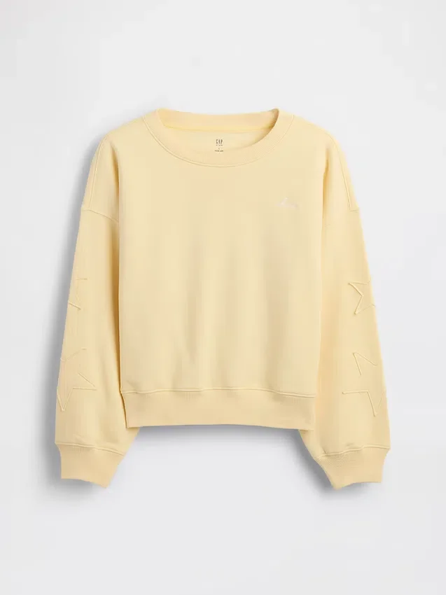 Sweat-shirt à col rond Vintagesoft Wedge pour enfants