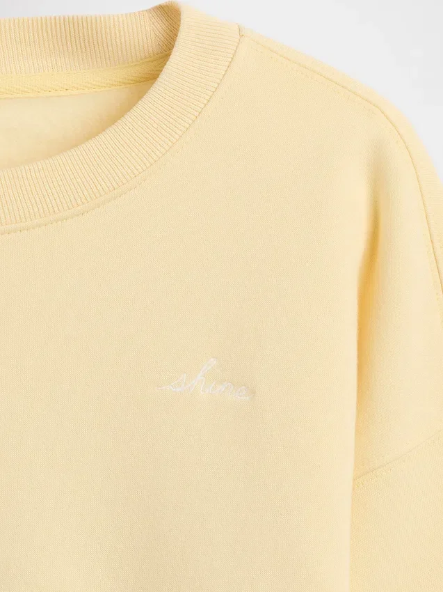 Sweat-shirt à col rond Vintagesoft Wedge pour enfants