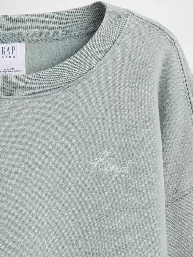 Sweat-shirt à col rond Vintagesoft Wedge pour enfants