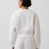 Sweat-shirt court oversize à œillets Vintagesoft