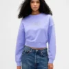 Sweat-shirt court à talons compensés « Wicked » en Vintagesoft