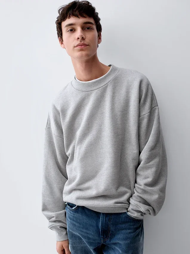 Sweat-shirt en molleton français extra-épais