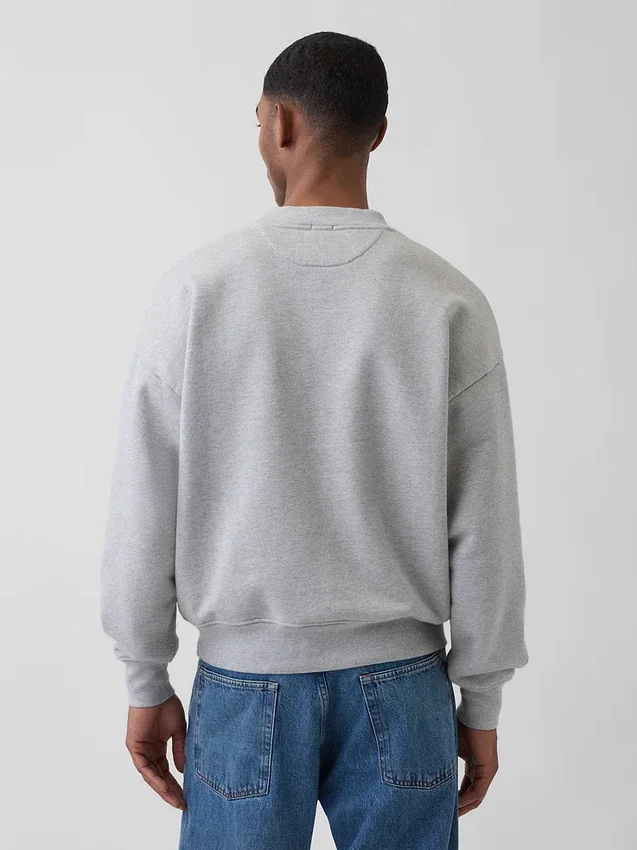 Sweat-shirt en molleton français extra-épais