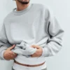 Sweat-shirt en molleton français extra-épais