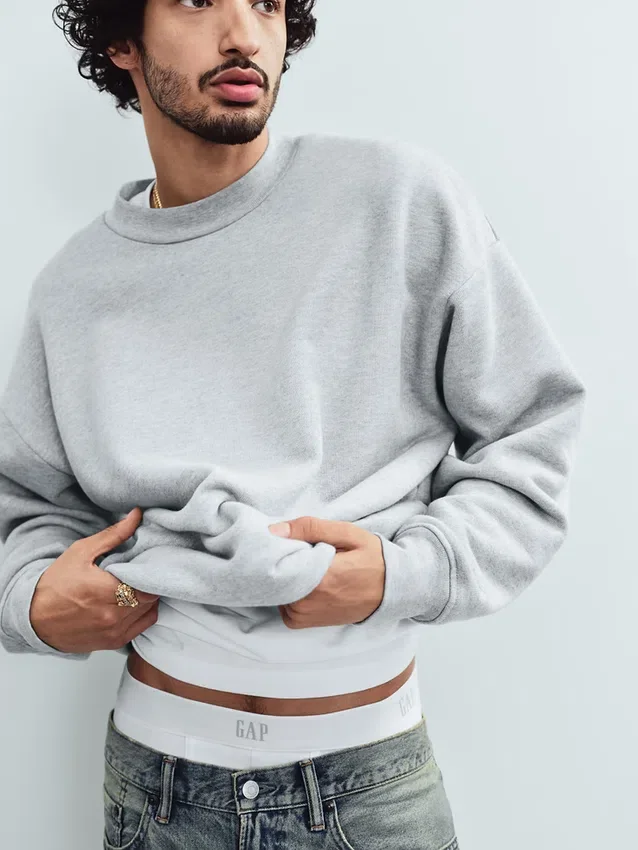 Sweat-shirt en molleton français extra-épais
