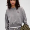 Sweat-shirt en molleton français GAP × Victoria Beckham