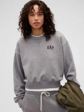 Sweat-shirt en molleton français GAP × Victoria Beckham