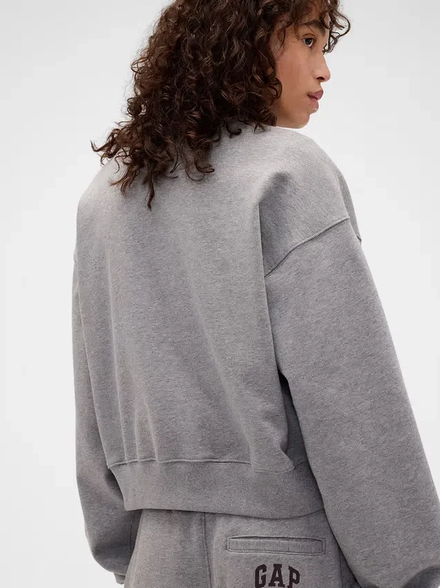 Sweat-shirt en molleton français GAP × Victoria Beckham