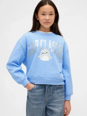 Sweat-shirt enfant Vintagesoft avec logo Squishmallow