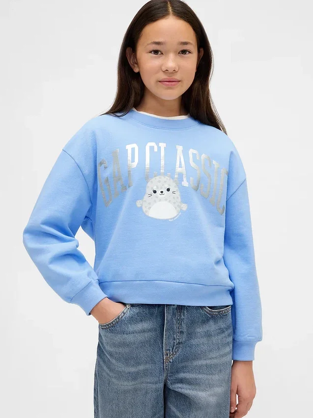 Sweat-shirt enfant Vintagesoft avec logo Squishmallow