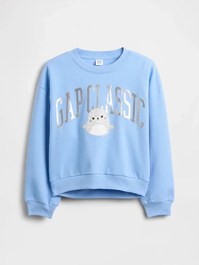 Sweat-shirt enfant Vintagesoft avec logo Squishmallow