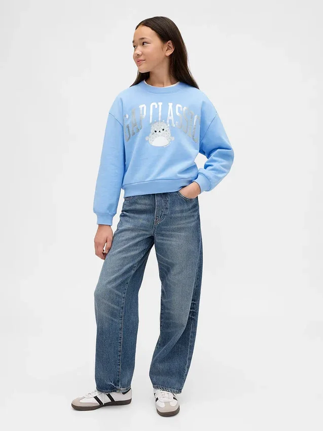 Sweat-shirt enfant Vintagesoft avec logo Squishmallow