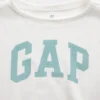 Sweat-shirt enfant Vintagesoft en tissu éponge à col large et logo