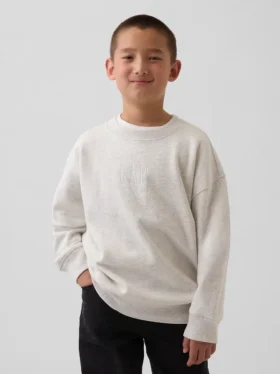 Sweat-shirt enfant Vintagesoft à logo, coupe décontractée