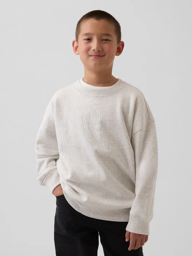 Sweat-shirt enfant Vintagesoft à logo, coupe décontractée