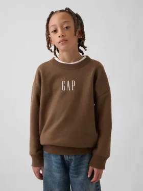 Sweat-shirt enfant Vintagesoft à logo, coupe décontractée