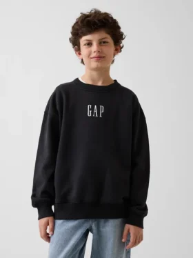Sweat-shirt enfant Vintagesoft à logo, coupe décontractée