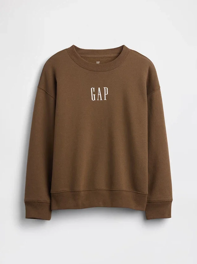 Sweat-shirt enfant Vintagesoft à logo, coupe décontractée