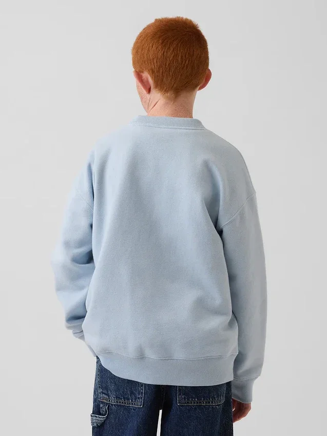 Sweat-shirt enfant Vintagesoft à logo, coupe décontractée