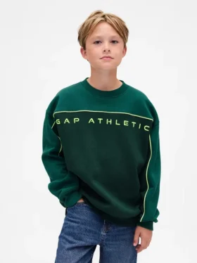 Sweat-shirt enfant Vintagesoft à logo et motifs color block