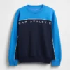 Sweat-shirt enfant Vintagesoft à logo et motifs color block